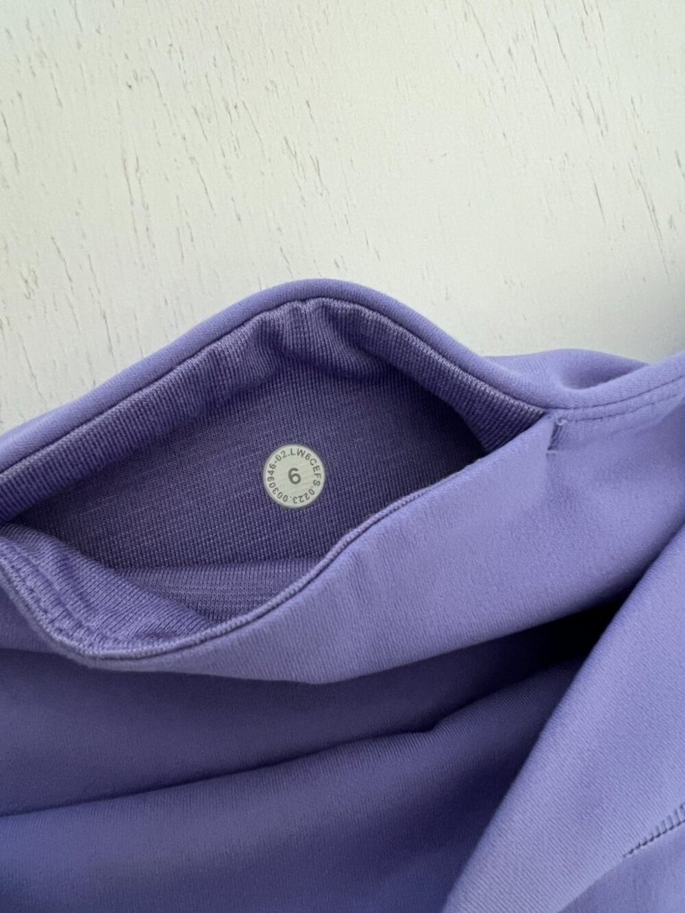 Lululemon Align High Rise 23" Cropped Jogger Dark Lavender Purple - Size 6 - Picture 5 of 6